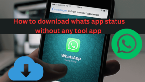 How to download Whats app status