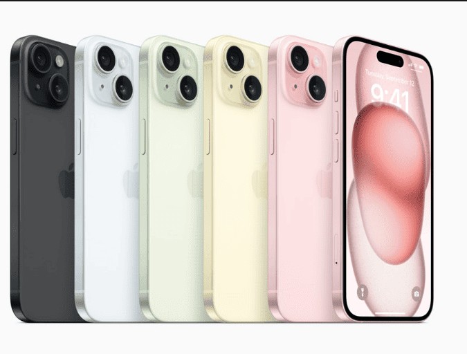 iPhone 15 colors