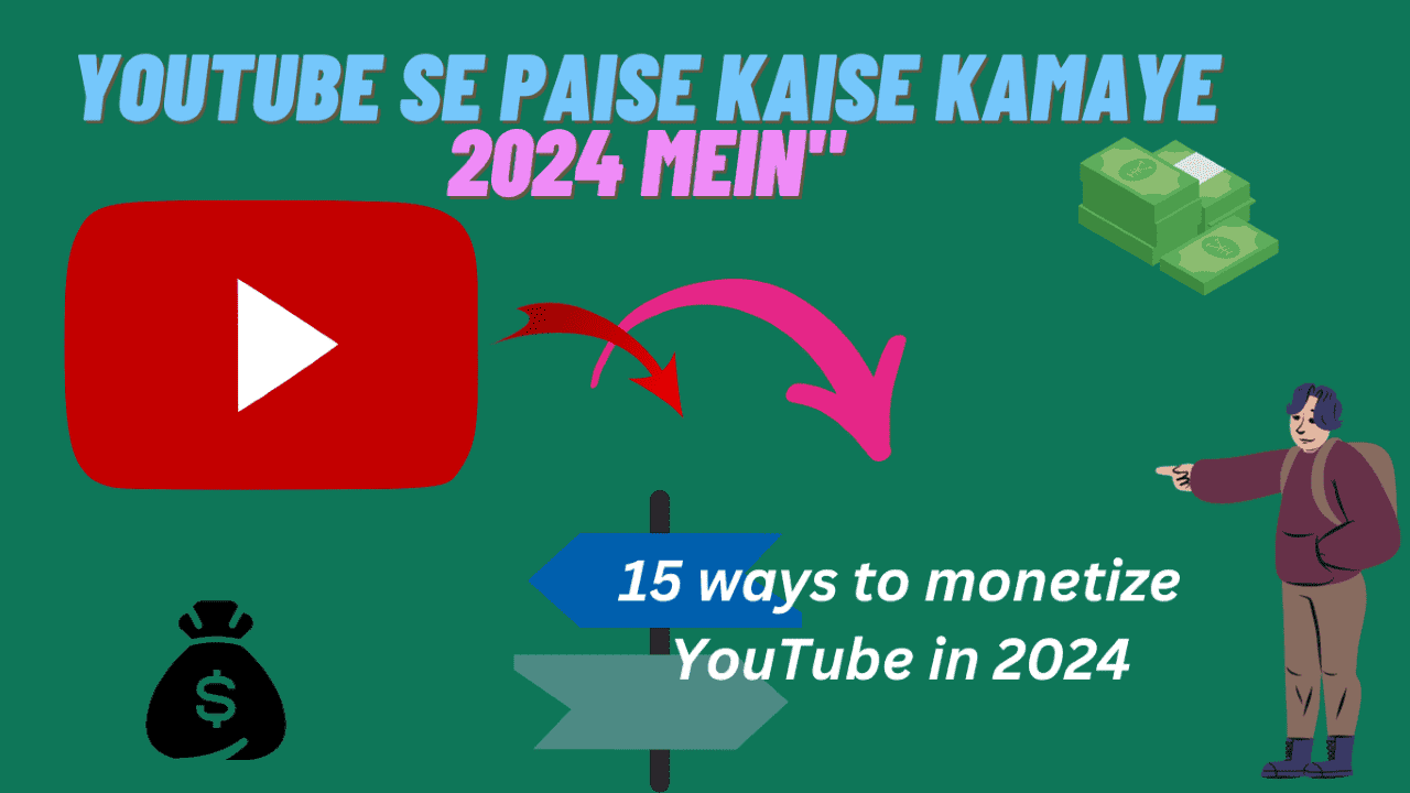 YouTube se paisa kaisa kamaye 2024 mein