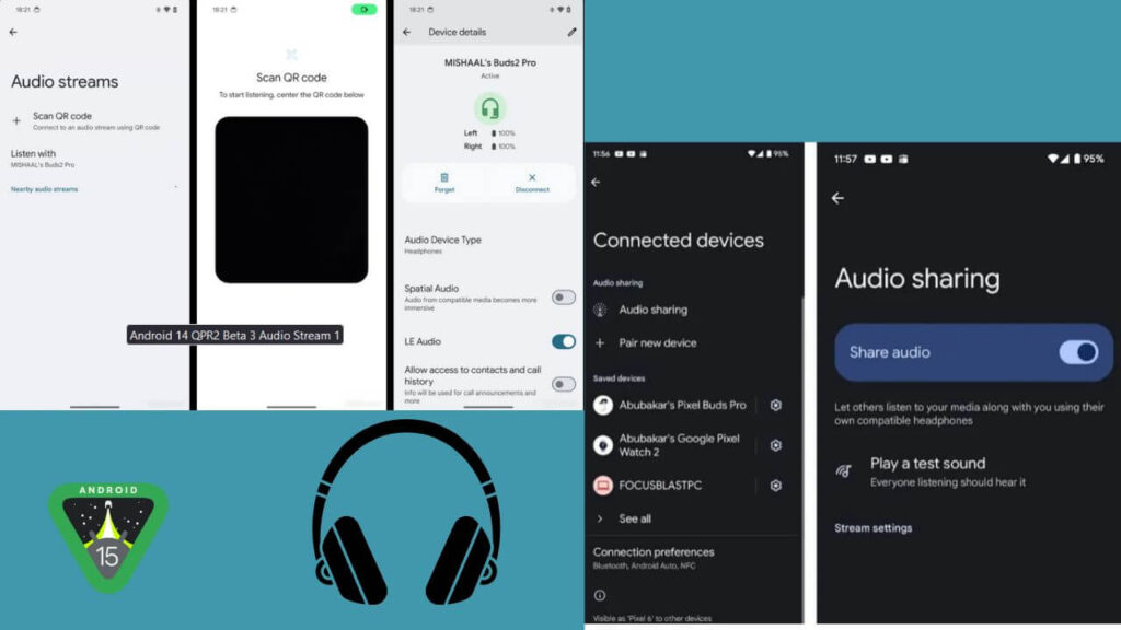 Audio Sharing in Android 15